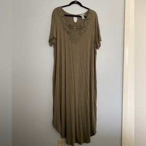 Catherines Crochet Maxi Dress